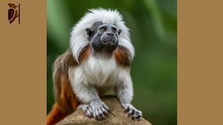 CottonTop Tamarin The Endangered Primate with a Fluffy Head [upl. by Halford]