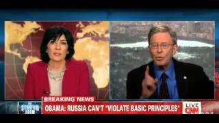 Russia debate sparks fiery exchange between Amanpour and Cohen [upl. by Enrobso]