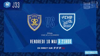 J33 I SA Épinal  FC Villefranche B 12 le résumé  National FFF 20232024 [upl. by Noynek583]