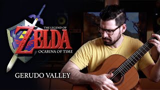 Gerudo Valley  Zelda Ocarina of Time  TVonGuitar [upl. by Scarrow312]