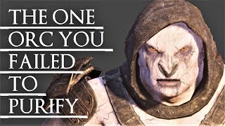 Shadow of War Middle Earth™ Unique Orc Encounter amp Quotes 222 THE SPECTERWRAITHTOUCHED URUK [upl. by Inotna]