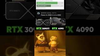 RTX 3090Ti vs RTX 4090 pc pcgaming gamingpc gpu fyp [upl. by Sillaw115]