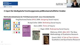 Master Kolloquium Politikwissenschaft 1 Forschungsdesign [upl. by Asseralc]