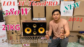 Loa ATT600PRO âm thanh chuẩntích hợp vang số chỉnh cơ 2 bass 20cm2 trung2 Treple loaatt600pro [upl. by Davida]