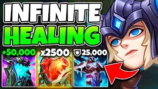 THE MOST UNFAIR SEJUANI BUILD IN LEAGUE OF LEGENDS INFINITE HEALS AND SHIELDS [upl. by Delcine]