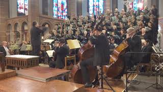 Johannes Brahms Ein deutsches Requiem op 45 Nr 1 quotSelig sind die da Leid tragenquot [upl. by Ahsinrats]