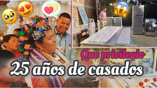 BODA DE PLATA EN UN PUEBLITO PURÉPECHA renovación de votos increíbles regalos 🎁 fiesta y color 🥰 [upl. by Janean]