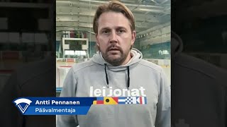 U20 päävalmentaja Antti Pennanen ”Lisää pelaajia jotka taistelevat paikoista MMjoukkueessa” [upl. by Jory]