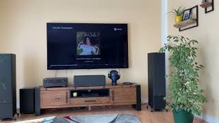 Denon AVC X4800H und Polk Audio R700 [upl. by Inek]