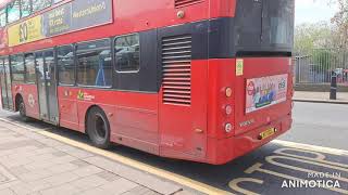 Metroline Bus journey on route 245 from Blackbird hill  Cricklewood bus garage VWH 2303 LK17DG0 [upl. by Airol267]