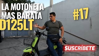 ITALIKA D125LT 2023La motoneta mas barata en el buen fin 2023lo que nadie te dice de andar en moto [upl. by Eilrebma]