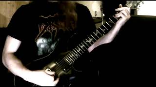 Abysmal Lord  Golgotha Crucifixion Guitar Cover [upl. by Aitenev789]