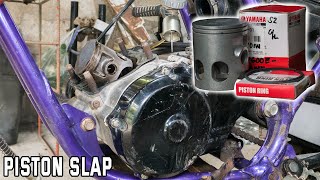 2Stroke Top End Rebuild Yamaha DT125 [upl. by Galatia]