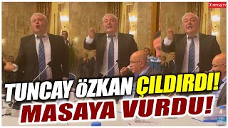 Tuncay Özkan çıldırdı quotSizi dava ederimquot [upl. by Issac972]