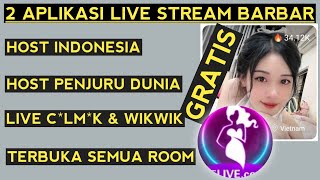 live colmm tanpa kunci room 🔥 aplikasi live streaming bar bar Indonesia dan luar negeri [upl. by Orren]