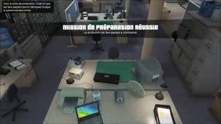 Fabrique de faux papiers  Gta 5 Online [upl. by Hardigg]