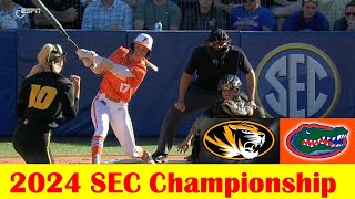 Missouri vs Florida Softball Game Highlights 2024 SEC Championship [upl. by Orion]