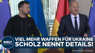 PUTINS KRIEG Paukenschlag in Berlin Deutschland schnürt riesiges Waffenpaket für Ukraine [upl. by Drof]