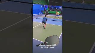 🏸Backhand Overhead pickleballhighlights pickleball sports sporthighlights shorts [upl. by Sisile14]