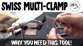 The Swiss MultiClamp Tool A tool you didnt know you needed But you do Fly Tying Tool Review [upl. by Assilam]