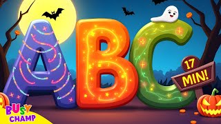 ABC Boo  Kids Halloween Songs  Super Simple Songs  Phonics Song  ABC Song  Halloween song [upl. by Nuahs]