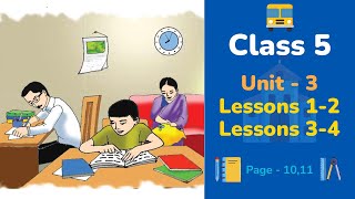 Class 5 English  Unit 3  Lessons 14  Saikats Family [upl. by Nna]