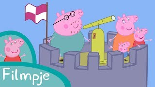 Peppa Pig Nederlands Compilatie Nieuwe Afleveringen  Het Windkasteel  Tekenfilm  Peppa de Big [upl. by Nairret313]