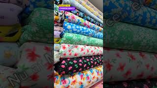 Georgette print goj kapor Nurat Matching center bangladesh goj dressfabric [upl. by Nnairrehs]