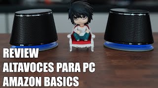 Review Altavoces para PC Amazon Basics  Los Mas Vendidos en Amazon [upl. by Etteloiv183]