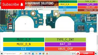 Samsung A42 a426 changing diagram  samsung a42 charging and usb ways and circuits borneo [upl. by Atinniuq]