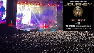 Reporte JOURNEY  DEEP PURPLE  ALESTE 17SEPT2024  ESTADIO SANTA LAURA en Santiago de Chile [upl. by Enenej]