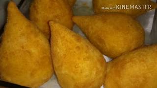 COMO FAZER COXINHA COM MASSA DE BATATA [upl. by Seko587]