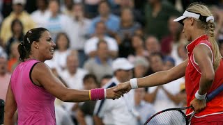 Elena Dementieva vs Jennifer Capriati 2004 US Open SF Highlights [upl. by Ayeka]