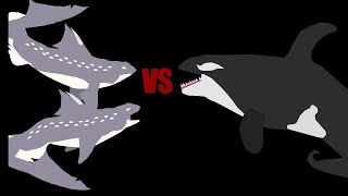 orca vs 2 hybodus stick nodes pro [upl. by Endres]