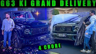 G63 AMG G Wagon Ki GRAND DELIVERY  WORTH 4 Crore  Dream Mafia Car [upl. by Thorr]