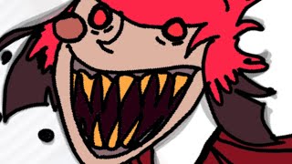 Alastor Screams Into The Void  Hunicast Animatic [upl. by Pitarys]