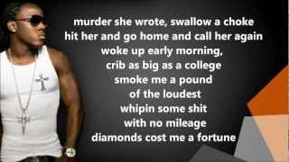 Ace Hood  Bugatti ft Rick Ross amp Future  Lyrics on screen [upl. by Tuneberg361]