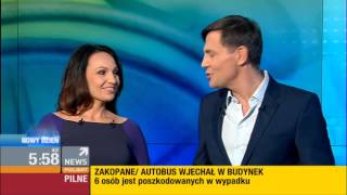 Polsat News  Krzysztof Ibisz w quotNowym Dniuquot [upl. by Weber]