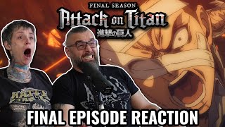 ATTACK ON TITAN The Final Episode REACTION  Shingeki No Kyojin [upl. by Schuler]