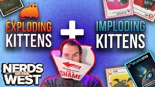 Exploding Kittens amp Imploding Kittens  Board Game Playthrough [upl. by Stavros360]