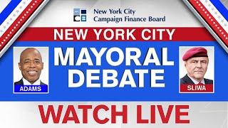 NYC Mayoral Debate Livestream [upl. by Aivekahs]