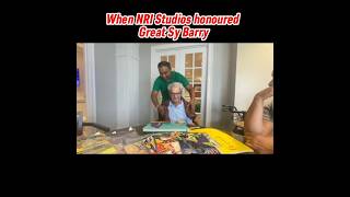 When NRI Studios Honoured Great Sy Barry [upl. by Kyla359]