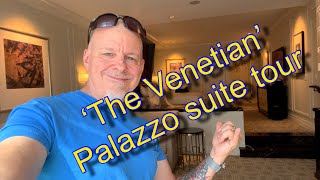 The Venetian Palazzo room tour Vegas [upl. by Apoor853]