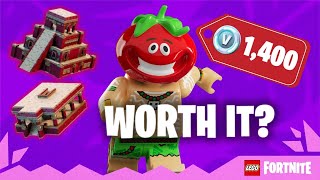 LEGO Fortnite TOMATO TEMPLE Set Review  Is it worth 14 [upl. by Lairea]