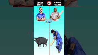 virat kohli Vs chris gayle❓short [upl. by Giverin]