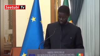 Discours en Anglais de SEM Bassirou Diomaye Faye [upl. by Cilurzo579]