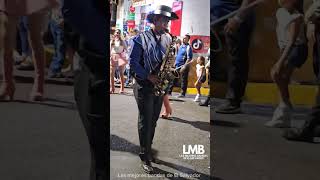 🎷 Impresionante Saxofonista de Sonzacate Latin Sound latinband baile cachiporras belleza bands [upl. by Leynwad]