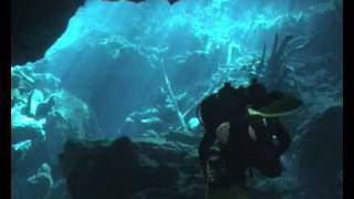 Dive Chac Mool Cenotes Yucatan Peninsula Mexico [upl. by Nahgrom]