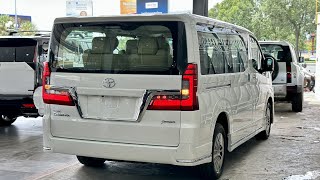 First Look 2023 Toyota Granvia VIP 6 Seats Gasoline 35L V6  White Color [upl. by Nosreh]