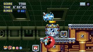 Sonic Mania Ring Attack  Encore Flying Battery act 1 697 Rings [upl. by Ysor]